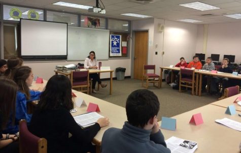 Mrs. Francis’ 8th Graders Discuss Common Core and Immigration