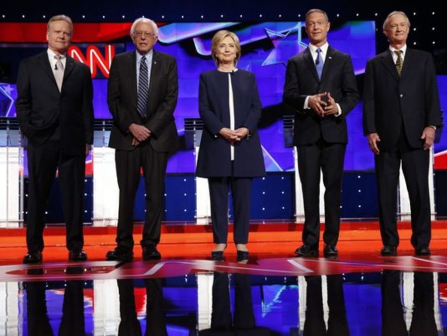 Democratic+Presidential+Hopefuls+Kickoff+First+Debate+In+Las+Vegas